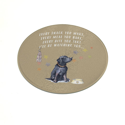 Labrador Black Trivet